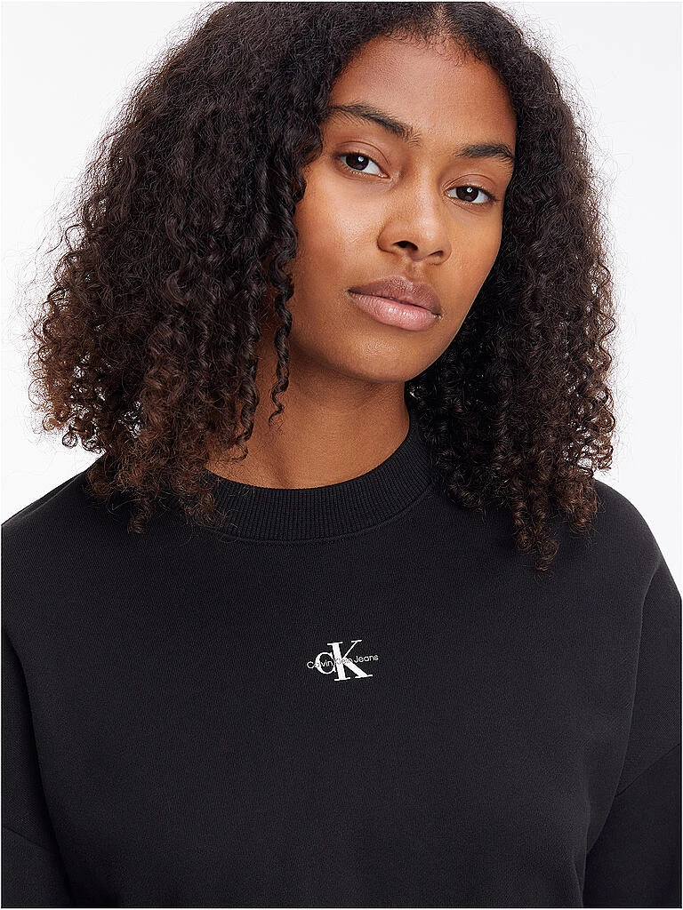 CALVIN KLEIN JEANS, Pullover Cropped Fit 6 CALVIN KLEIN JEANS, Pullover Cropped Fit – Bild 6