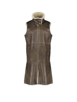 GERRY WEBER, Gilet In Lederoptik