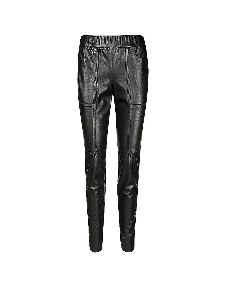 MARC CAIN, Hose In Lederoptik 1 MARC CAIN, Hose In Lederoptik