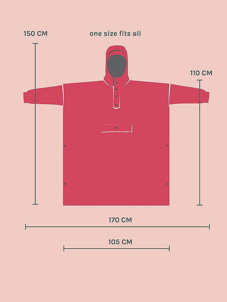 RAINKISS, Regenjacke - Regenponcho The Clouds 9 RAINKISS, Regenjacke - Regenponcho The Clouds – Bild 9