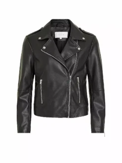 VILA, Jacke In Lederopitk VICARA